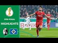 Grifo from the spot! | SC Freiburg vs. Hamburger SV 2-1 | Highlights | DFB-Pokal 2. Round