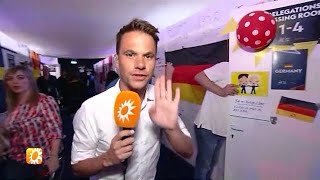 Aran geeft een kijkje achter de schermen bij het Eurovisiesongfestival - RTL BOULEVARD