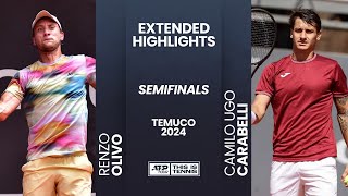 Renzo Olivo vs Camilo Ugo Carabelli | Semifinals Temuco 2024 | #ATP Highlights