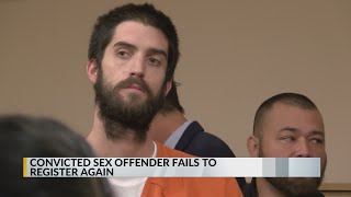 Convicted sex offender fails to register for third time in New Mexico