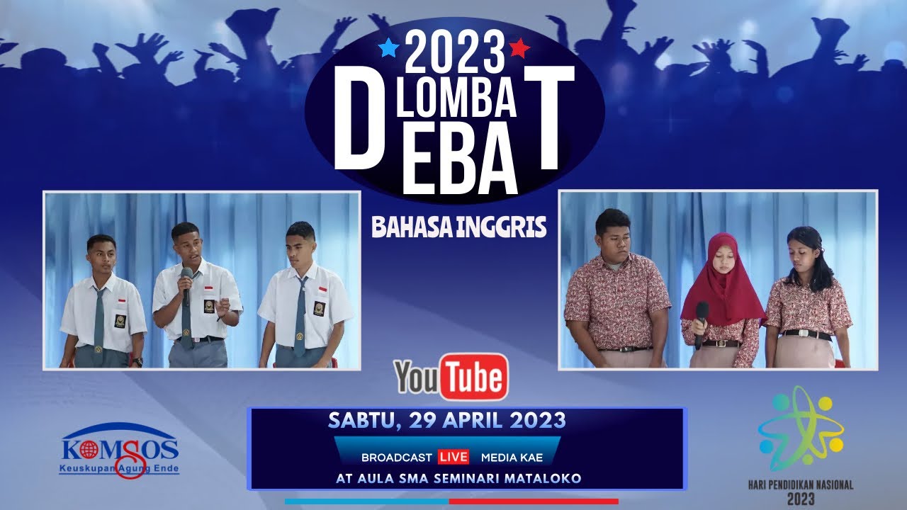 Debat Bahasa Inggris Hardiknas 2023 Tingkat Sma Se Kabupaten Ngada