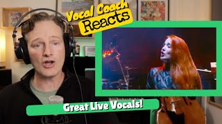 Vocal Coach REACTS - KAMELOT 'The Haunting' (LIVE ft. Simone Simons)