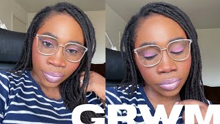 grwm- Barbie pink and glitter lips- I am ada