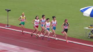 H30　栃木県高校総体　女子1500m　決勝