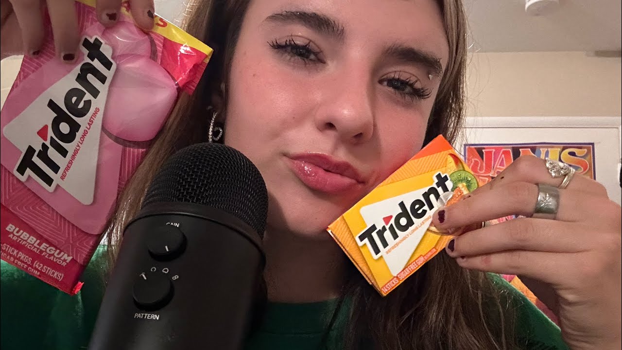 Asmr Ramble Gum Chewing Youtube