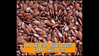 Flax Seeds For Weight Loss/ওজন কমাতে জন্য তিসির বীজের উপকারিতা