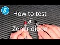 How to Test A Zener Diode