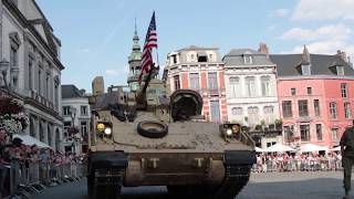 Cavalry Soldiers Make History at Parade in Mons, Belgium