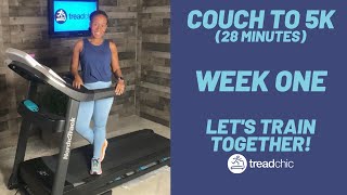 Couch to 5K - WEEK ONE  - 28 minutes - #c25k #couchto5K #running #walking