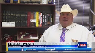 Tom Green County Sheriff Warns of Law Enforcement Impersonation Scams