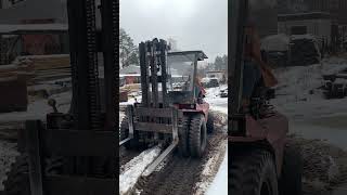 Diesel Forklift Torque 🔥🕹️ | #wood #sawmill #logging #chainsaw #forklift