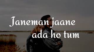 janeman jane Ada ho tum - Anshu raj ! lofi song ! [ slowed + reverb ] ! new Hindi songs 2024🔥