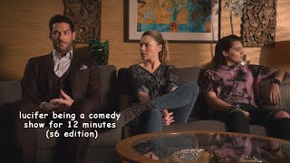lucifer (s6) being a comedy show for 12 minutes