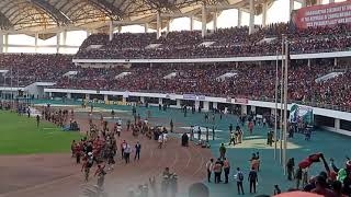 Nyau Dancers Graces Zambian President's  (HH) Inauguration Ceremony