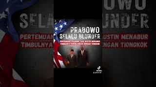 Prabowo dekat dengan Amerika Serikat membuat terjadinya perselisihan dengan Cina