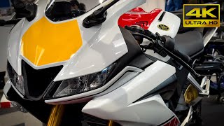 Yamaha R125 World GP 60th Anniversary | Specifications | Walkaround | Motoh 2023 | 4K