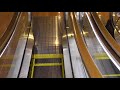 ホテルグランヴィア広島のエスカレーター（1f～4f・日立製）hotel granvia hiroshima escalator hitachi