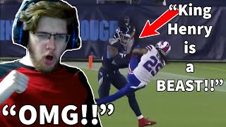Reacting to the NFL's Most DISRESPECTFUL Stiff Arms!!