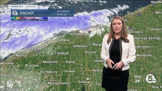 Saturday forecast with meteorologist Katie McGraw