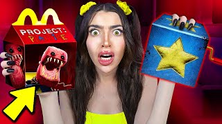 DO NOT ORDER PROJECT PLAYTIME HAPPY MEAL from MCDONALDS AT 3AM!! (SECRET BOX INSIDE!)