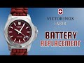 How To Replace Battery VICTORINOX INOX Watch