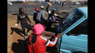 Community protest in Snake Park, Soweto