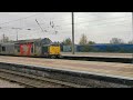 rog class 37 37884 cepheus passes wigan north western southbound light engine on 0m57 2 12 22