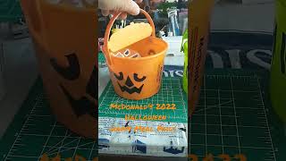 McDonald's 2022 🎃 Halloween Happy Meal Pails Set 🎃 #mcdonalds #mcdohappymeal