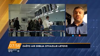 Vojinović: Zašto Air Srbija otkazuje letove