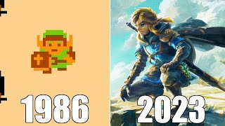 Evolution of The Legend of Zelda Games [1986-2023]