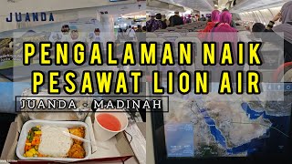 Pengalaman naik pesawat LION AIR | Juanda - Madinah #bandarajuanda