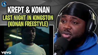 Krept & Konan - Last Night In Kingston (Konan Freestyle)| #RAGTALKTV REACTION