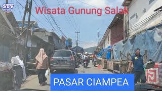 Jl. Raya Cagak to Pasar Ciampea Bogor. Menuju wisata gunung salak Part 3