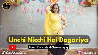 Unchi Nichi Hai Dagariya | Anaida | wedding dance | easy step dance | Saloni Khandelwal