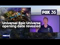 Universal Epic Universe OPENING DATE REVEALED – @fox35 Orlando Parks VIP