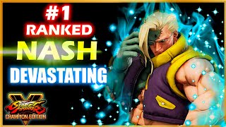 Ex-Hitman(Nash) Devastating *Street Fighter V Champion Edition*   SFV CE