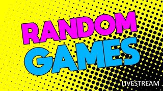 Trying out RANDOM GAMES