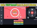 How to Make Text Reveal Animation intro in Kinemaster