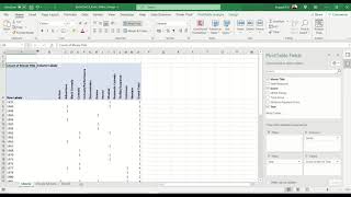 Group Continuous Variables in an Excel Pivot Table