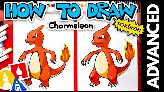 How To Draw Charmeleon Pokémon - Advanced