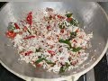 coconut poha recipe coconut aval coconut rice flakes break fast recipe short video