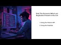 How to Find Duplicate Elements in a List Using Java Stream API | Java 8 Streams| 2026 Latest Java