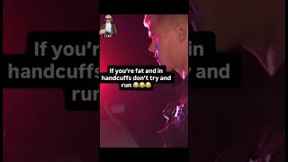 Fat Guy Thinks He Can Outrun The Cops Epicfail