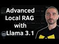 Local RAG with Llama 3.1 for PDFs | Private Chat with Your Documents using LangChain & Streamlit