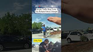 Simple Traffic Stop Turns Into Multiple Felony Charges
