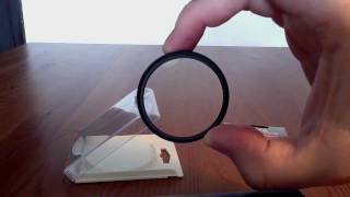 Hoya ホーヤ 46mm HMC filter UV (C) unboxing (2/2)