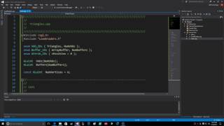 OpenGL Programming Guide Chapter 1 Triangles