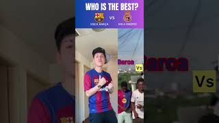 VISCA BARÇA Vs HALA MADRID #shorts #mbappe #vinicius #messi  #dance #ronaldo #halamadrid #viscabarça