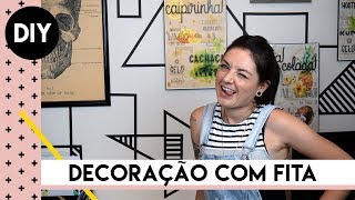 Decoração com Fita Isolante | by Aline Albino