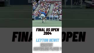 Leyton Hewit vs Roger Federer - Final US OPEN 2004 #shorts